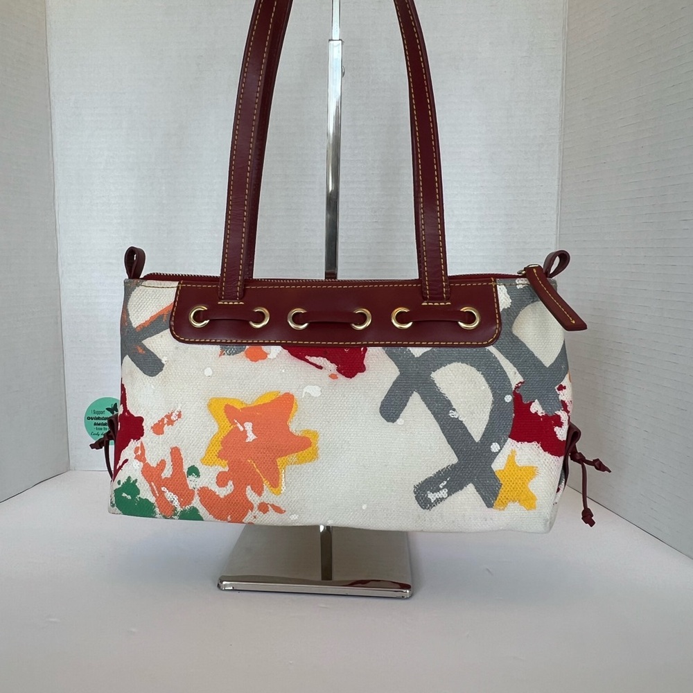 Dooney and Bourke Vintage Splattered Paint handbag! MAKE BEST OFFER!
